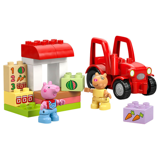 LEGO Duplo Peppa Pig Tractor And Market Building Set