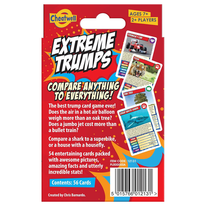 Extreme Trumps Card Game