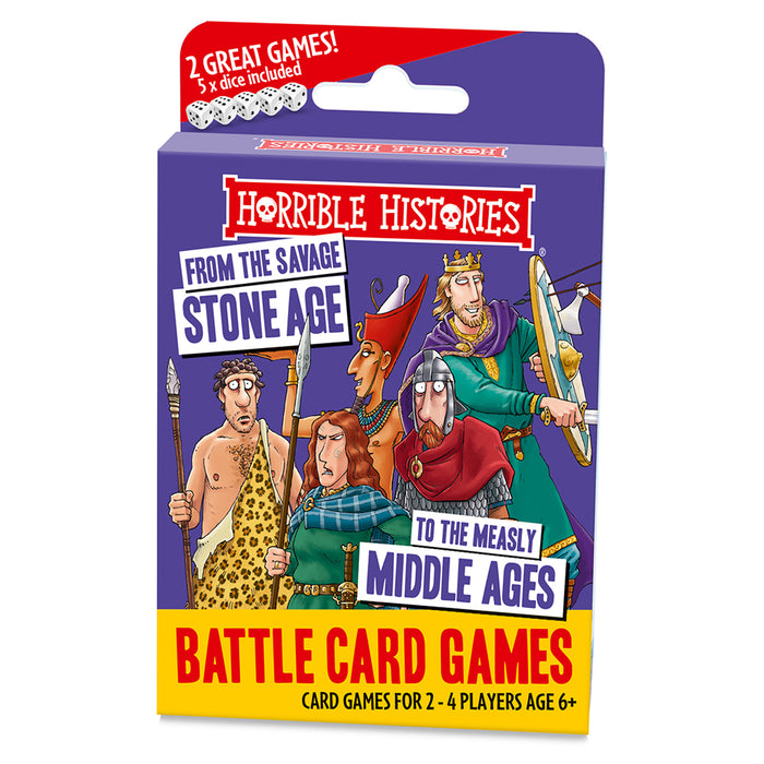 Horrible Histories Battle Card Games - Stone Age