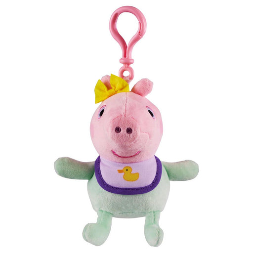 Peppa Pig Baby Evie Plush Keychain 