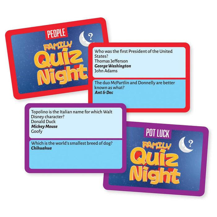 Host Your Own Family Quiz Night Game