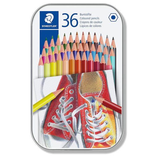 Staedtler Tin 36 Piece Colouring Pencils
