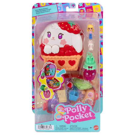 Polly Pocket Picnic Bunny Compact Playset 