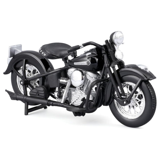 Maisto Harley Davidson Dous-40's 1948 FL Panhead & 1942 WLA Flathead Die-Cast Motorcycles