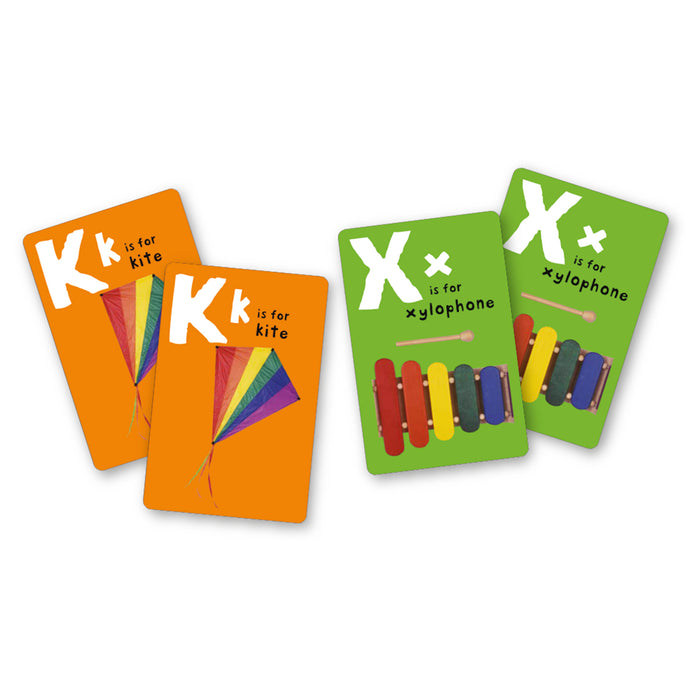 First 100 Alphabet Matching Card Game