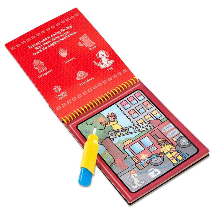 Melissa & Doug On the Go Water Wow! Vehicles Colouring Pad