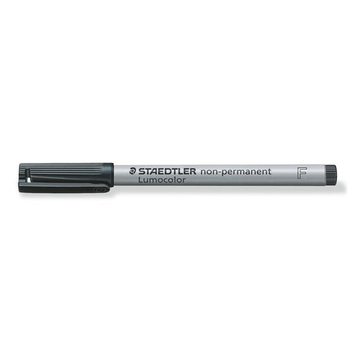  Staedtler Lumocolor Non-Permanent Universal Black Fine Line Pen 