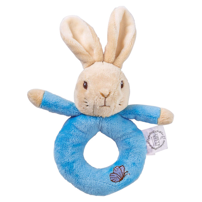 Peter Rabbit My First Peter Rabbit Ring Rattle Soft Toy