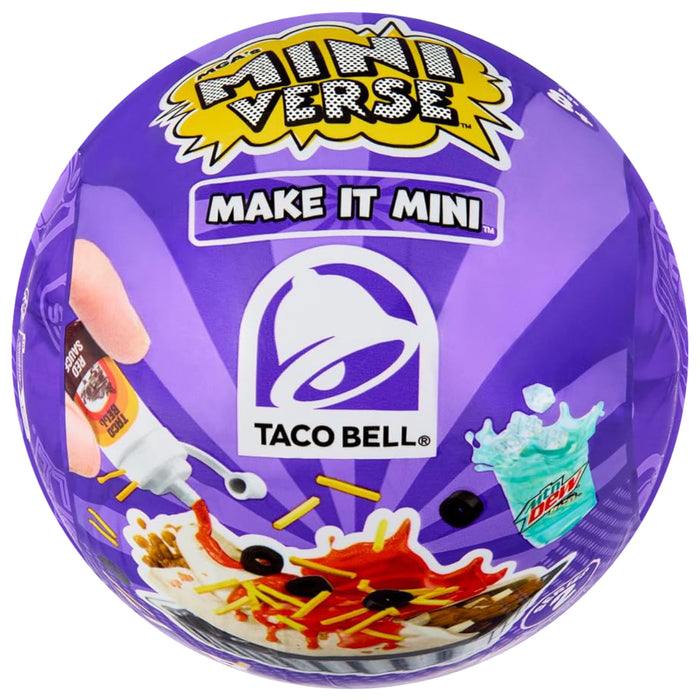 MGA's Miniverse Make It Mini Taco Bell Series 2 Playset (styles vary)