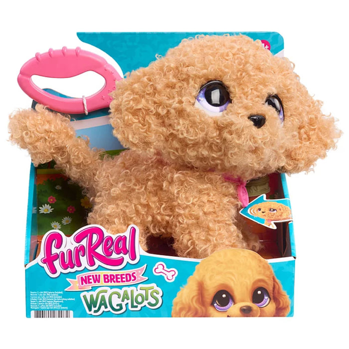 FurReal Wag-a-Lots Poodle Interactive Plush Pet 