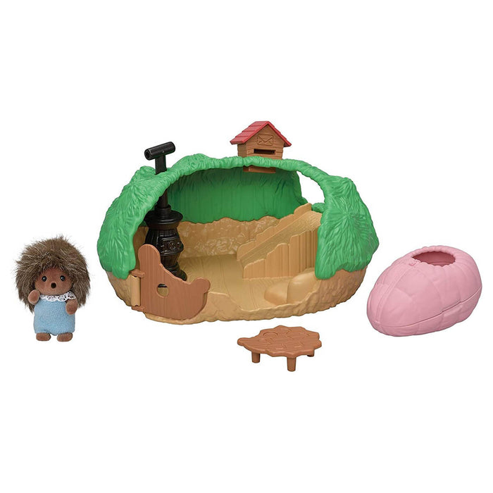 Sylvanian Families Baby Hedgehog Hideout Playset