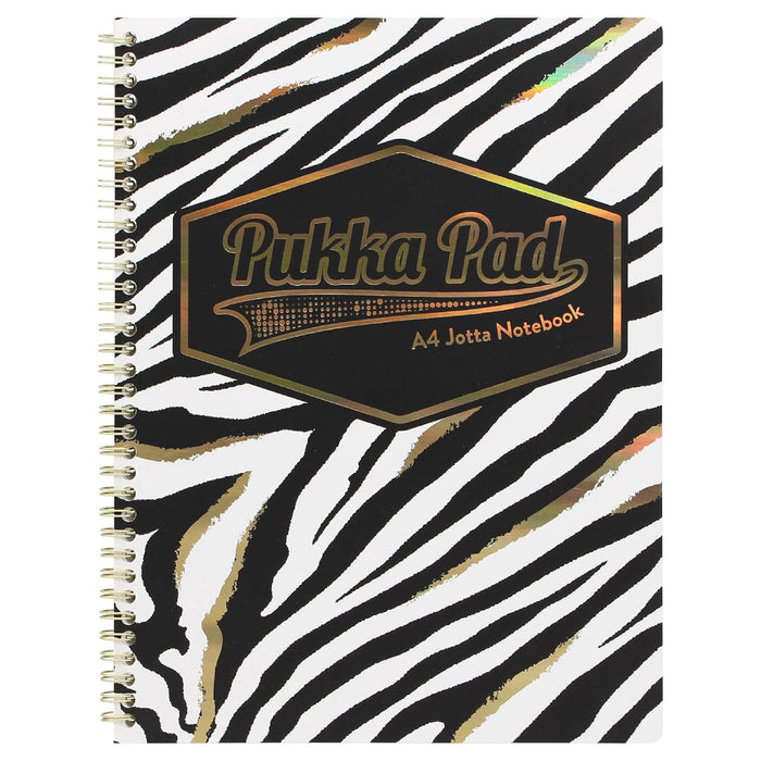 Pukka Pad Wild Zebra A4+ Jotta_Notebook