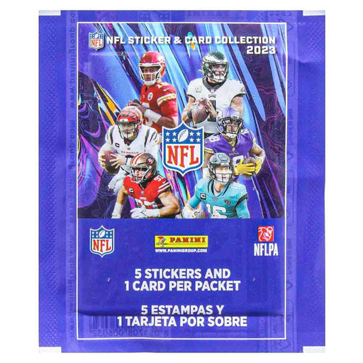 Panini NFL 2023/24 Sticker & Card Collection Single Pack
