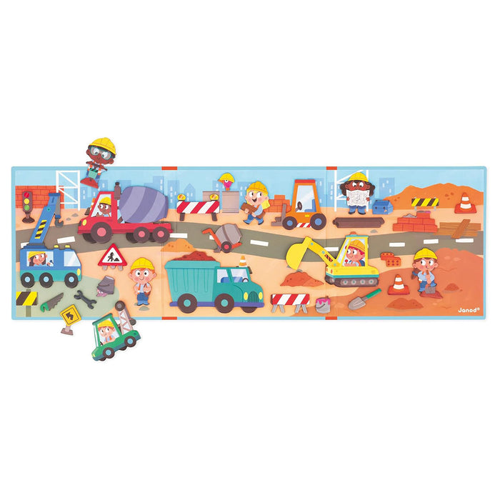 Janod Magneti'Stories The Building Site Set