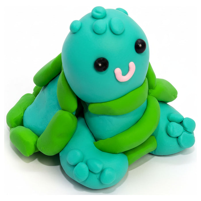 PlayDoh Air Dry Clay Buddy Peg Box Turtle