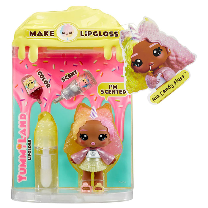 Yummiland Mystery Lipgloss Nia Candy Fluff Doll Set #3