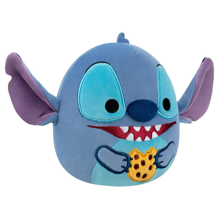 Squishmallows Disney Stitch Eating Chocolate Chip Cookie 8" Plush