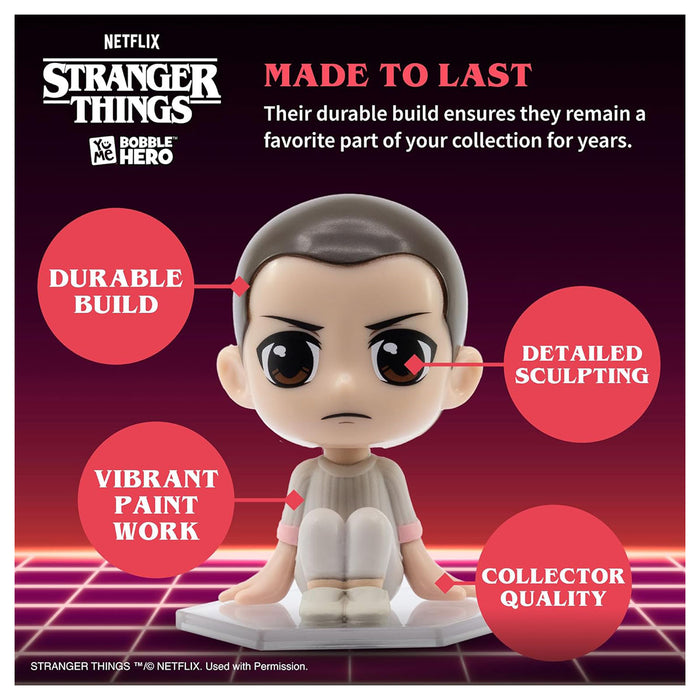 Stranger Things Bobble Hero Eleven Mini Figure