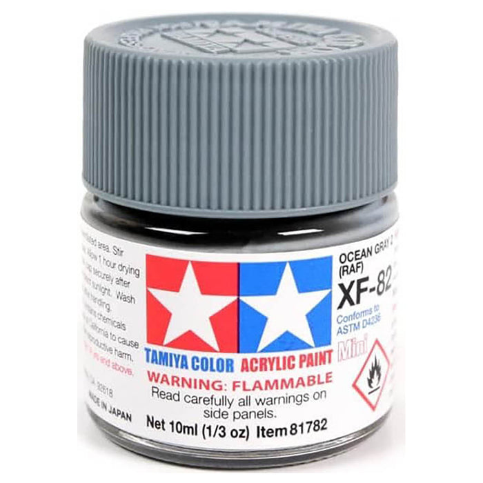 Tamiya Color Acrylic Paint Mini XF-82 Ocean Grey 2 (RAF)