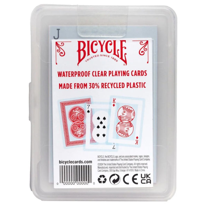 Bicycle Waterproof Clear Playing Cards