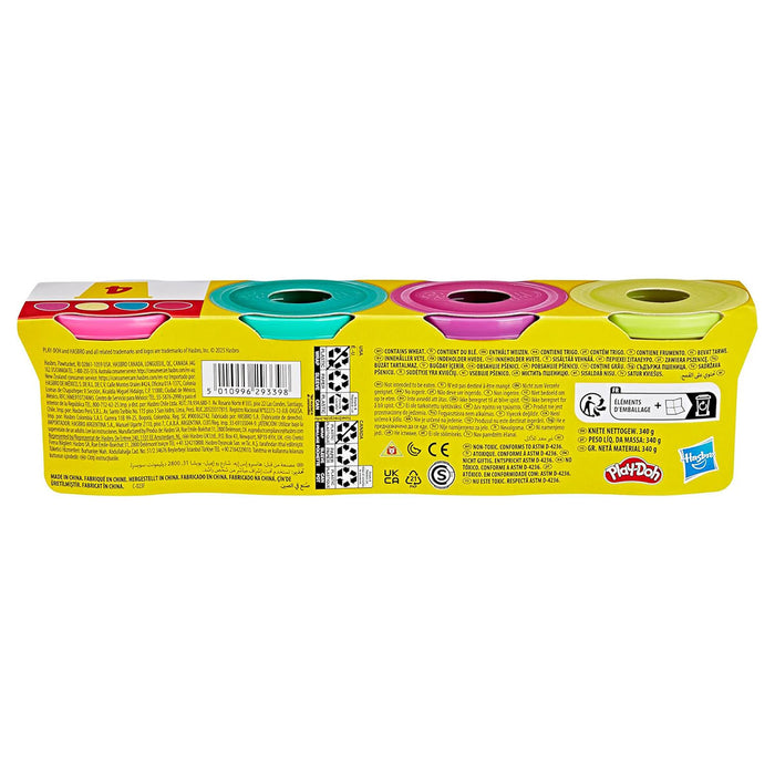 Play-Doh Vibrant Colours Modelling Clay (4 Pack)