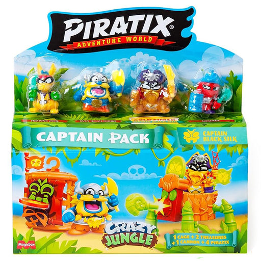 Piratix Crazy Jungle Captain Pack (styles vary)