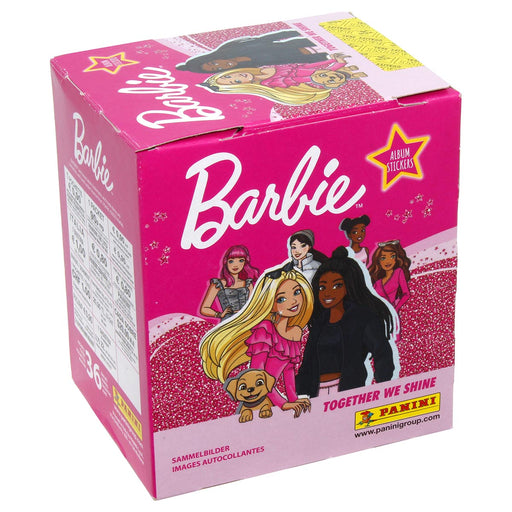 Panini Barbie 'Together We Shine' Album Stickers 36 Pack Box