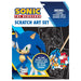 Sonic the Hedgehog Scratch Art Set
