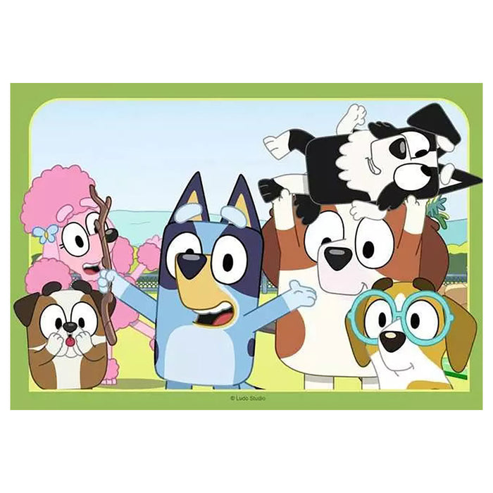 Ravensburger Bluey Fun with Bluey 2 x 12 Piece Jigsaw Puzzle