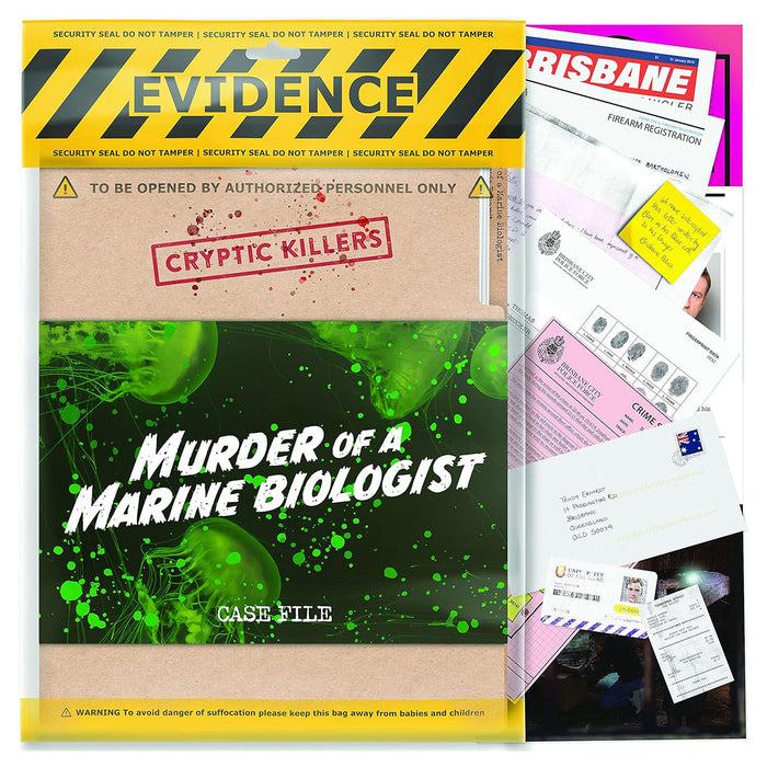 Cryptic Killers: Murder of a Marine Biologist Game