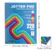 Booghe A4 Lined Jotter Pad (220 Pages)