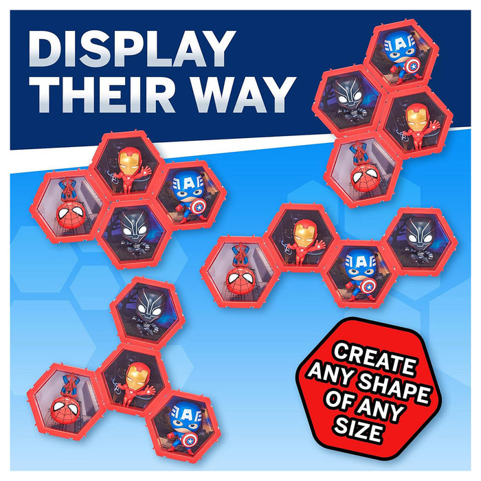 PODS 4D Marvel Captain America Figure