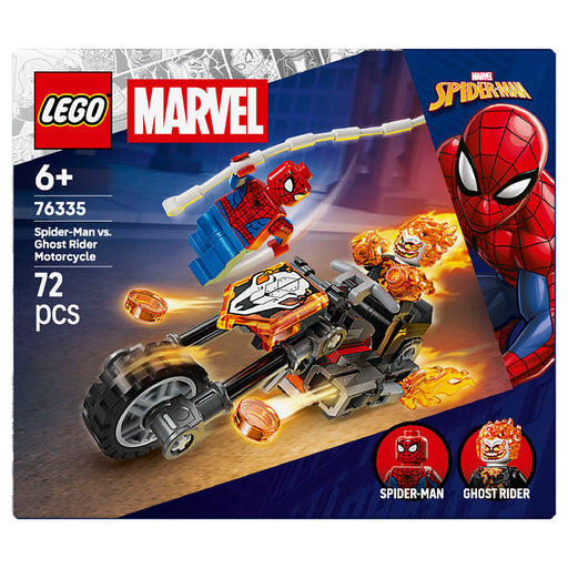 LEGO Marvel Spider-Man vs. Ghost Rider Motorcycle 76335 Building Set