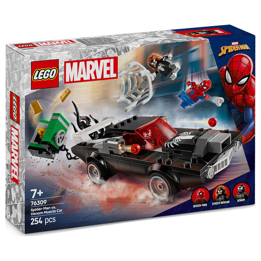 LEGO Marvel Spider-Man vs. Venom Muscle Car Building Set