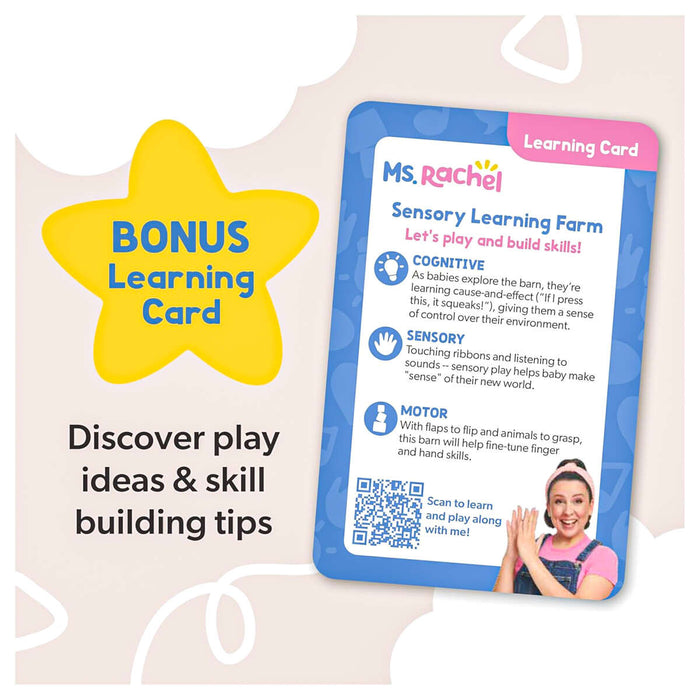 Ms. Rachel Sensory Learning Farm Playset