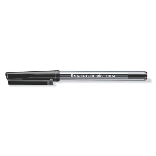 Staedtler Stick 430 M Ballpoint Pen Black Ink