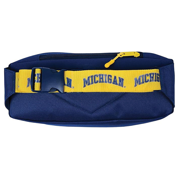 Cross body bag featuring iconic Michigan branding