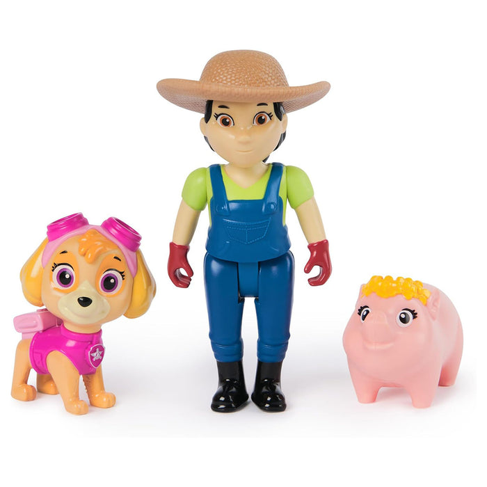 PAW Patrol Skye & Farmer Yumi Figure Set