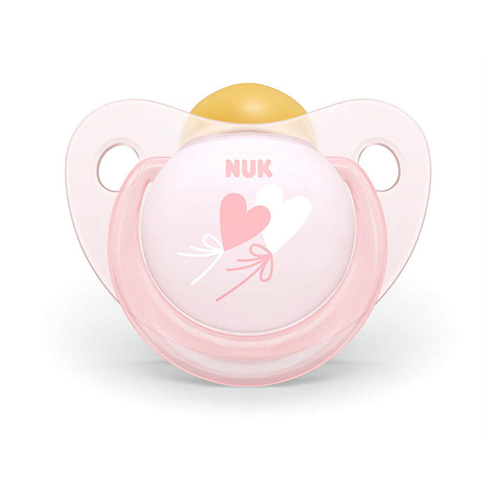 NUK R&B Latex Soother Rose Size 2 (Pack of 2)