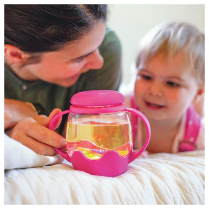 Glo Pals The Mini Sensory Play Jar Pink