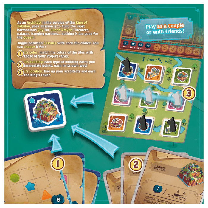 Architects of Amytis Board Game