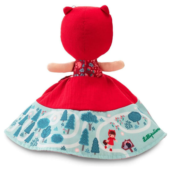 Lilliputiens Little Red Riding Hood Reversible Story Doll