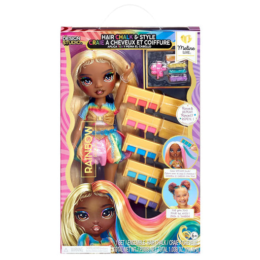 Rainbow High Hair Chalk & Style Meline Doll