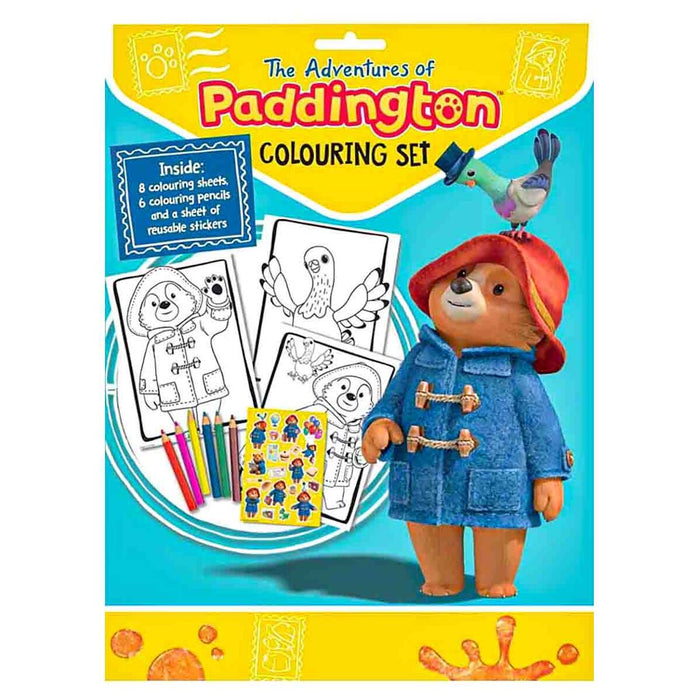 The Adventures of Paddington Colouring Set