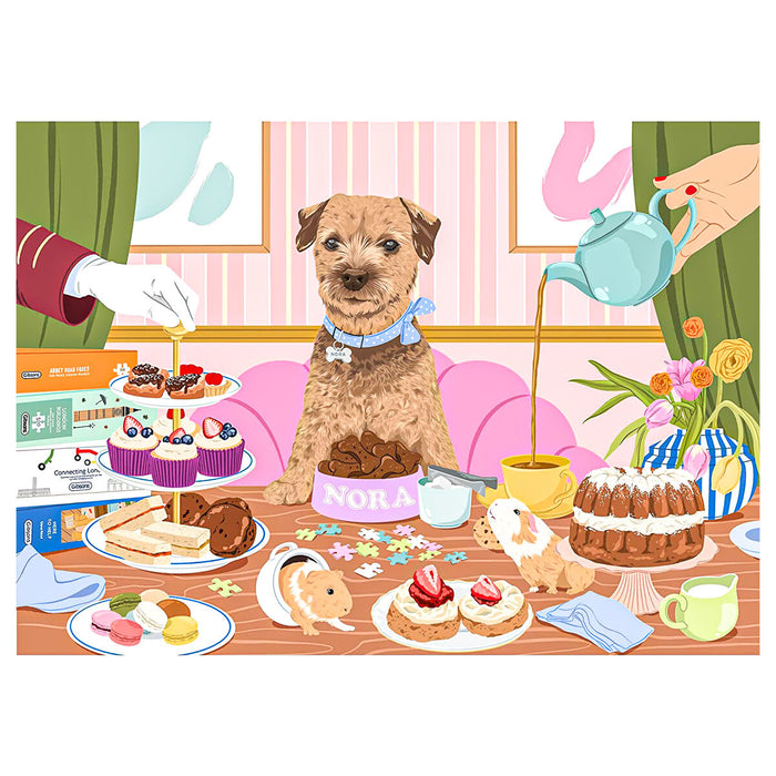 Gibsons Nibbles with Nora 1000 Piece Jigsaw Puzzle