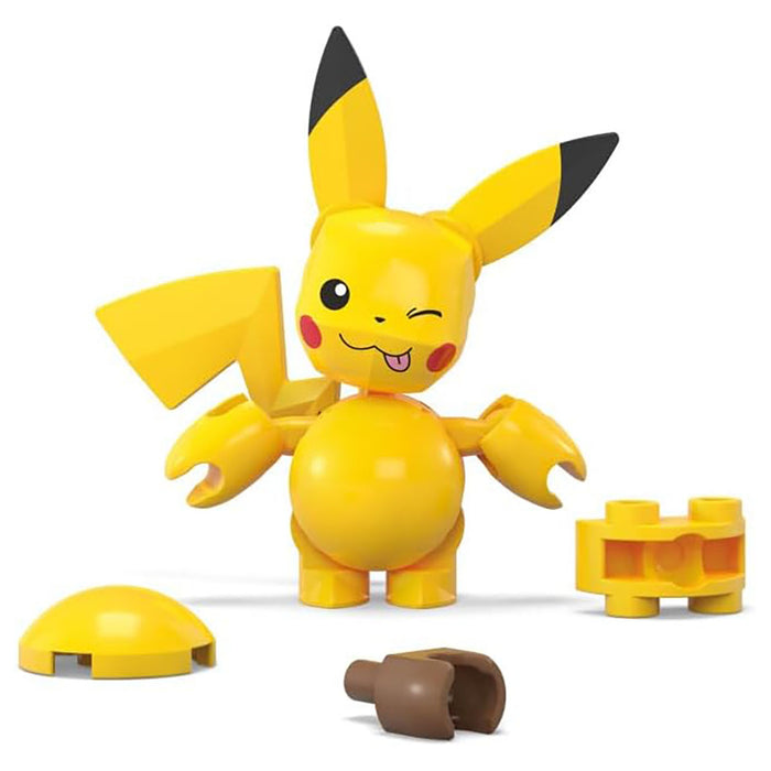 Mega Pokémon Pikachu and Pokéball Building Set
