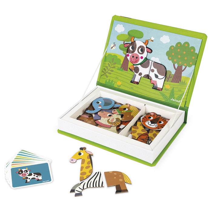 Janod Animals Magnéti'Book