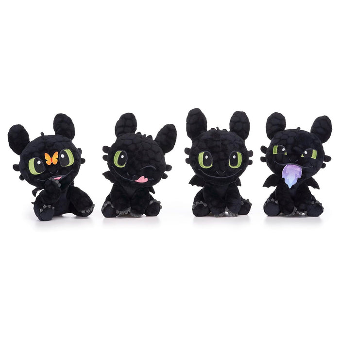 How to Train Your Dragon: Toothless Dragon Expressions 7" Plush (styles vary)