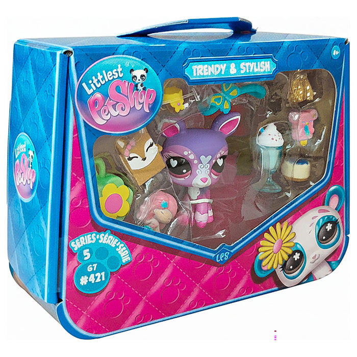 Littlest Pet Shop Trendy & Stylish Series 5 G7 #421 Deer Figure