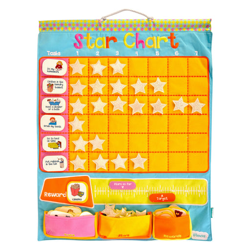 Star Chart Fabric Wall Hanging 